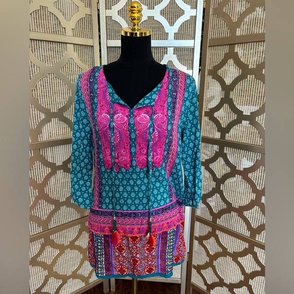 NWT | Kurta Style India Blouse Tops Bundle | L/XL - Picture 2 of 15